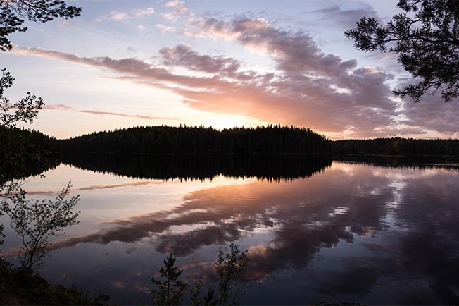 Luomajärvi, Helvetinjärven kansallispuisto